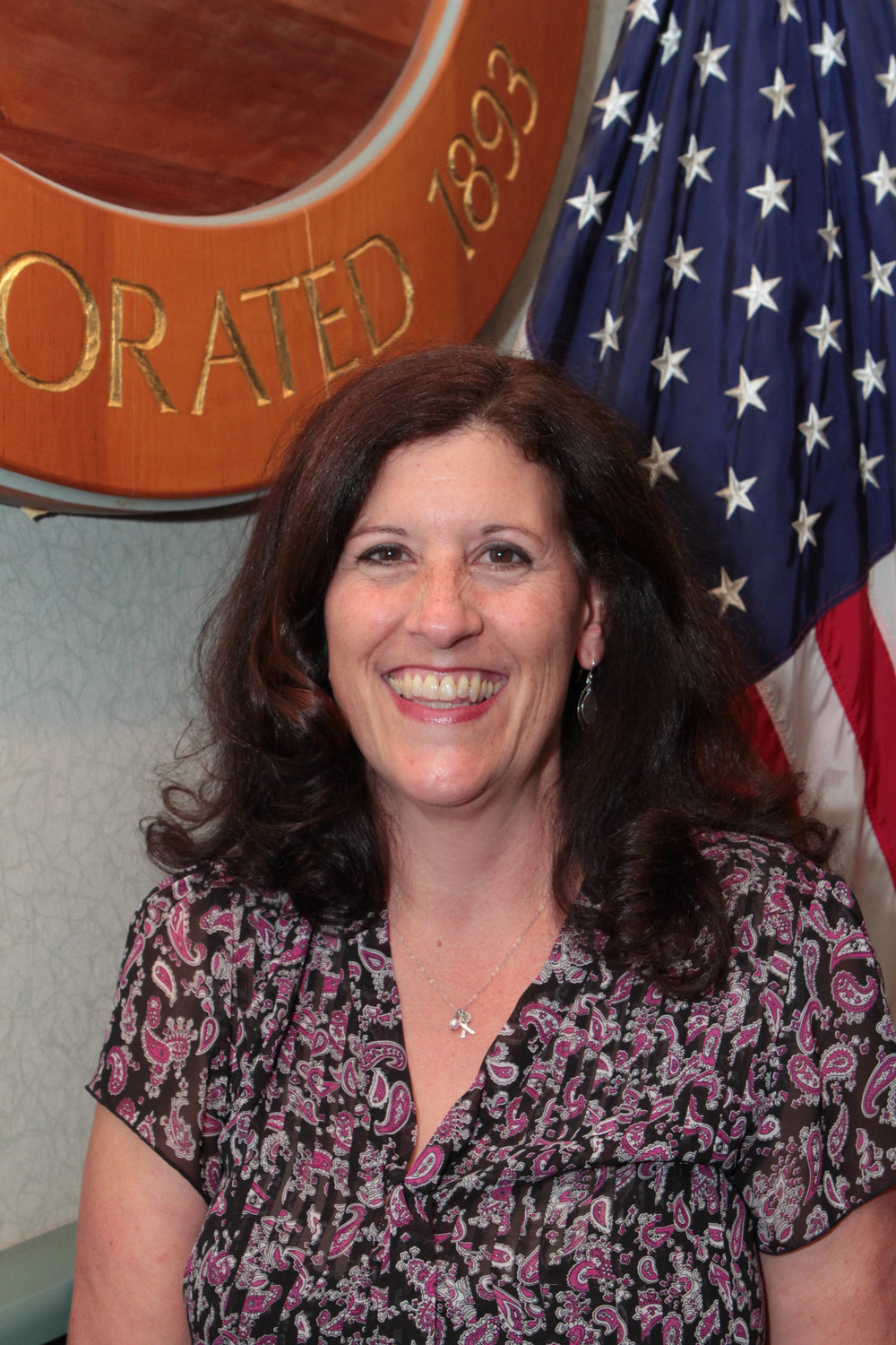 Despite running unopposed, Kathy Baxley making voters aware of village